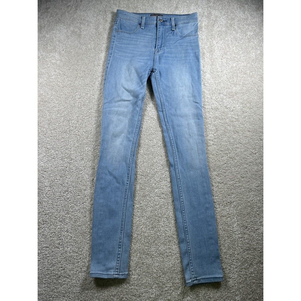 Abercrombie & Fitch Jeans Womens 25 Simone High Rise Jean Legging Slim Denim Y2K